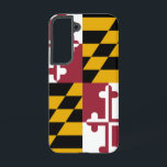 サムスンギャラクシーS22メリーランド州旗 SAMSUNG GALAXY S22ケース<br><div class="desc">サムスンギャラクシーS22をメリーランド州のプライドのお祝いに変身させる私たちの独占的携帯電話のカバーは州旗を特徴とする！詳細に細心の注意を払って作られたこのカバーは、メリーランド州旗の特徴的な要素を誇らしげに示す。黒とユニーク金ゴールドの四半円点を交互にデザインし、斜めの十字形のボトニー（三葉形の端を持つ十字）を入れて赤と白いる。旗はジョージ・カルバートの紋章に基づいており、バルティモア初代領主の旗は彼の家族の腕のコートに由来する色とデザイン。あなたはメリーランド州の居住者は誇りを持った、州の好きな思い出を持っているか、単にその豊かな歴史と文化の伝統を鑑賞している場合は、このカバー表現は、あなたのサムスンギャラクシーS22のすべての使用とメリーランドのための賞賛のための完璧な方法である。素材で作高品質られたメリーランド州旗の電話カバーは、耐久性と機能を備え、メリーランド州のプライドを見せながらデバイスを確実に保保護管するよう設計されている。</div>