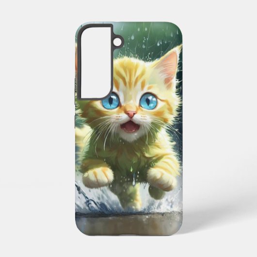 サムスンギャラクシーS22 KIttenすごいケース Samsung Galaxyケース (裏面)
