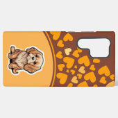 サムスンギャラクシーS23用の木製の電話ケース SAMSUNG GALAXYケース (裏面横)