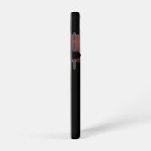 サムスンケーストレンド抽象芸術白黒粉末 SAMSUNG GALAXYケース (右側面)