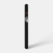 サムスンケーストレンド抽象芸術白黒粉末 SAMSUNG GALAXYケース (左側面)