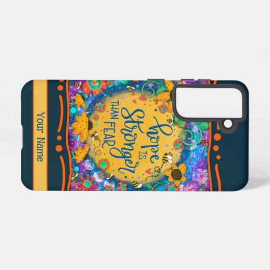 サムスン事件を恐れるより強感動的い希望 SAMSUNG GALAXYケース (裏面横)