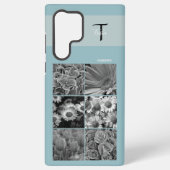 サムスン写真とモノグラム携帯電話ケースHAMbyWG Samsung Galaxyケース (裏面)