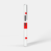 サムスンGalaxy S22ケース ジョージアの国旗 Samsung Galaxyケース (右側面)