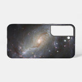 サムスンS22ケースと銀河系渦壁紙 SAMSUNG GALAXYケース (裏面横)