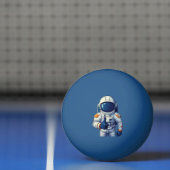サムズアップする宇宙飛行士 卓球ボール (ネット)