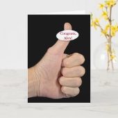 サムズアッププロモーション カード (黄色い花)