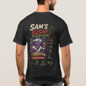 サムズ寿司ダミーカンパニーのTシャツ Tシャツ (裏面)