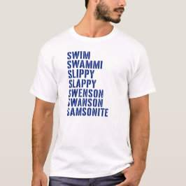 サムソナイト 楽しい映画の名言Tシャツ Tシャツ