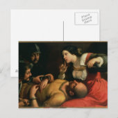 サムソンとデリラ ポストカード (正面/裏面)