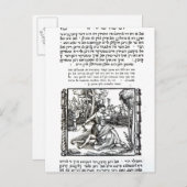 サムソンとデリラ ポストカード (正面/裏面)