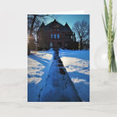 サムナー・マクナイト邸のクリスマスカード カード (正面)