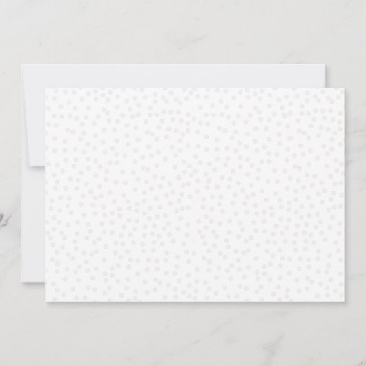 サムバニーイースター春誕生日招待状 招待状 (裏面)