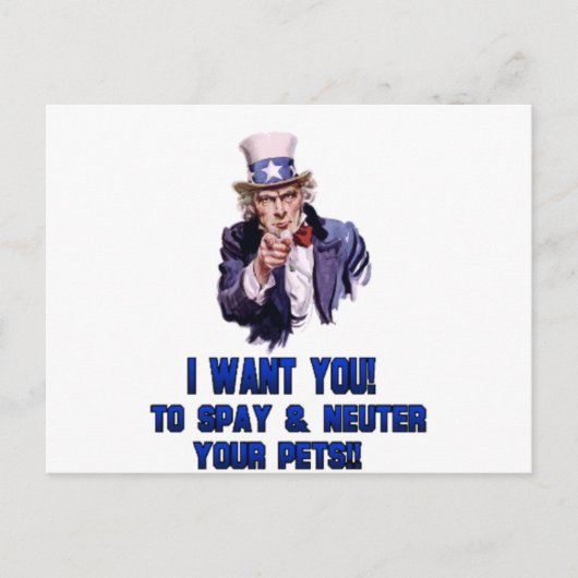 サムブルーのおじさん ポストカード (正面)