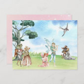 サムベリーナとプリンス童話 ポストカード (正面/裏面)