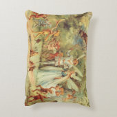 サムベリーナとプリンス結婚のヴィンテージ童話 アクセントクッション (裏面(縦))