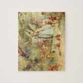 サムベリーナとプリンス結婚のヴィンテージ童話 ジグソーパズル (縦)