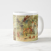 サムベリーナとプリンス結婚のヴィンテージ童話 ジャンボコーヒーマグカップ (正面右)