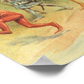 サムベリーナとプリンス結婚のヴィンテージ童話 ポスター (角)