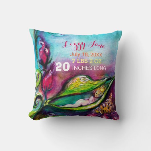 サムベリーナバラ離れベビー状態 クッション (正面)