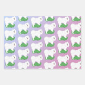 サムミーギフトラップオンパステル–3シートセット ラッピングペーパーシート (正面3)