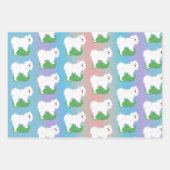 サムミーギフトラップオンパステル–3シートセット ラッピングペーパーシート (正面)