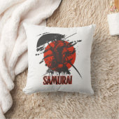 サムライはっきりした戦士の枕 – アー日本のト クッション (ブランケット)