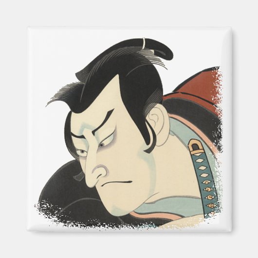 サムライはっきりした- マグネット (正面)