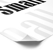 サムライやる気を起こさせるポスター フォトプリント            (角)