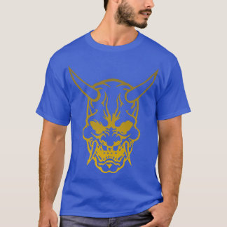 サムライウォリアマスク般若鬼マスクジャパン・アニメ Tシャツ