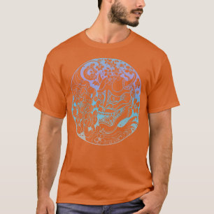 サムライウォリアマスク般若鬼マスクジャパンAnime1 Tシャツ