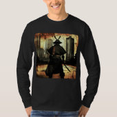 サムライウォリアータンスティー：名誉と伝統 Tシャツ (正面)