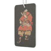 サムライウォリアーヴィンテージ日本のアート カーエアーフレッシュナー (左)