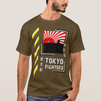 サムライウォリアー日本東京ファイターズスタイルクロシン Tシャツ