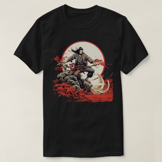 サムライウォリアー Tシャツ (デザイン正面)