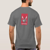 サムライウォリアーTシャツ Tシャツ (裏面)
