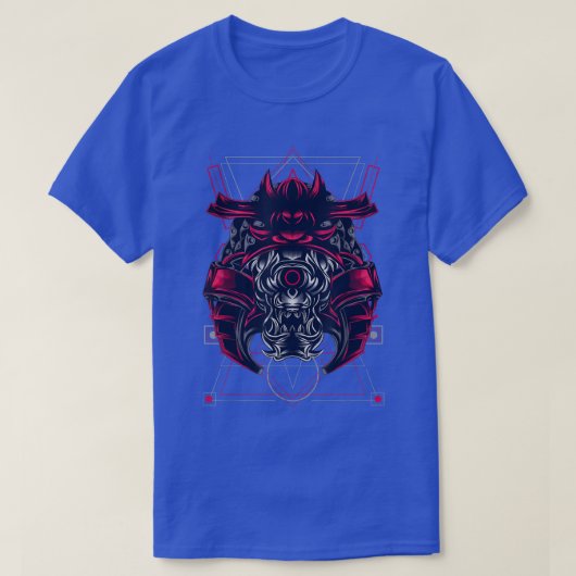 サムライウォーマスクインペラチャリス幽霊 Tシャツ (デザイン正面)