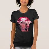 サムライウーマンアニメ Tシャツ (正面)