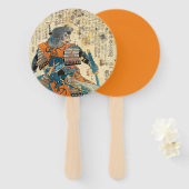 サムライオレンジ ハンドファン (正面&裏面)