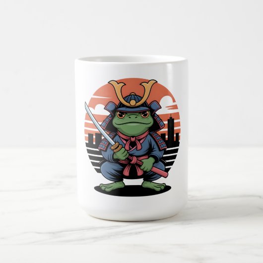 サムライカエル戦士 コーヒーマグカップ (中央)