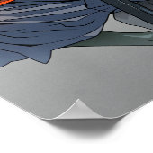 サムライカエル ポスター (角)