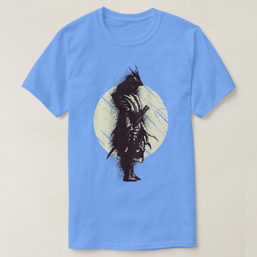 サムライカッコいい戦士の裏面Tシャツコピーコピー Tシャツ (デザイン正面)