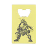 サムライガンナー クレジットカード栓抜き (正面)