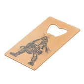 サムライガンナー クレジットカード栓抜き (裏面アングル)