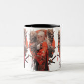 サムライガール ツートーンマグカップ (中央)