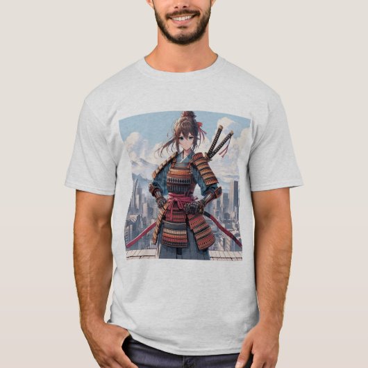 サムライガール:名誉の刃 Tシャツ (正面)