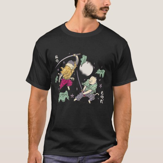 サムライキャッツバトル Tシャツ (正面)