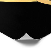 サムライキャットかわいい日本のアニメのコスプレ ポスター (角)