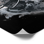 サムライキャットアニメ日本の忍者戦士の美学 ポスター (角)