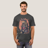 サムライキャット Tシャツ (正面フル)